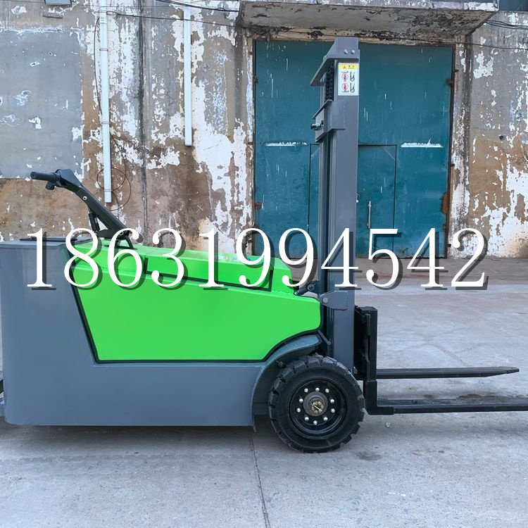 田中镇小型电动叉车1吨2吨步行站驾式电瓶堆高充电装卸车液压升降车铲车